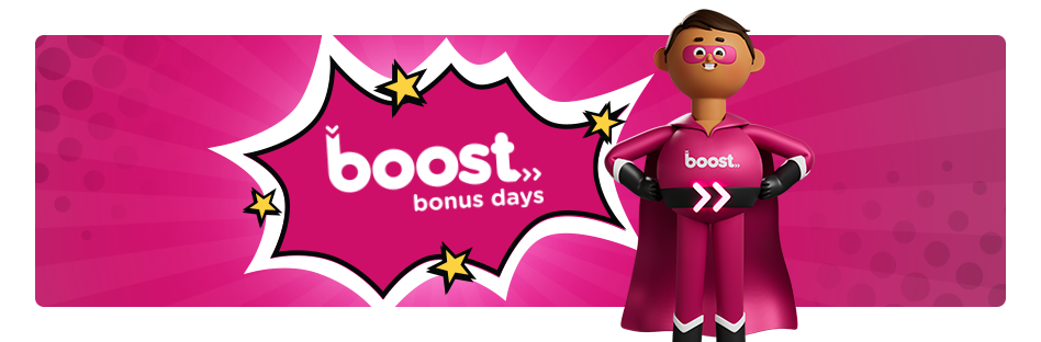 As a new Boost member, you’ve got access to exclusive, limited-time offers.