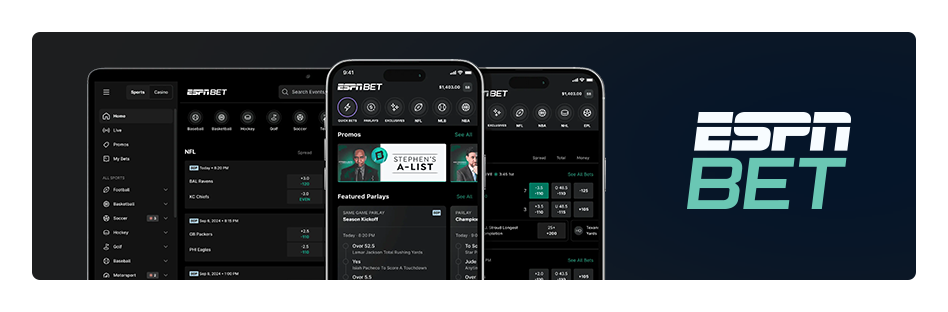 Start Playing with ESPN BET phone and tablet