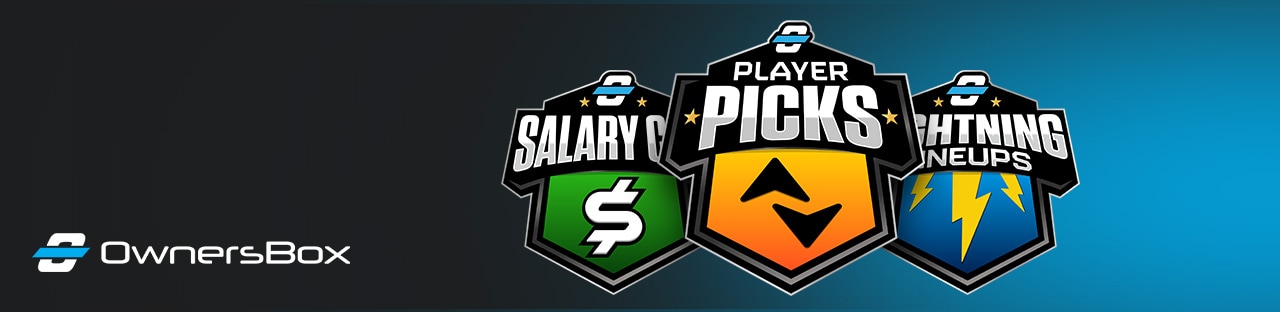 OwnersBox three game types Salary Cap, Player Picks, Lightning Lineups
