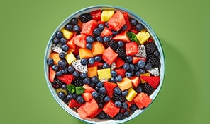 Bowl of mixed fruit