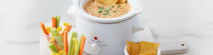Loaded Slow Cooker Queso