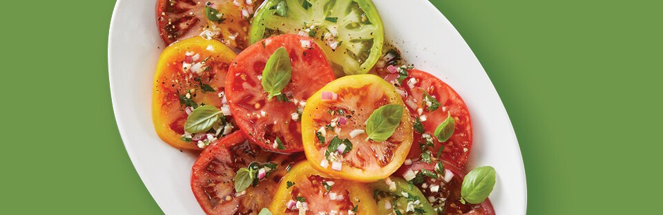 Fresh Marinated Tomatoes