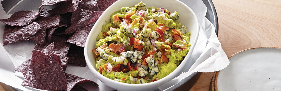  Bacon and Blue Cheese Guacamole