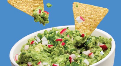 fresh bowl of guacamole
