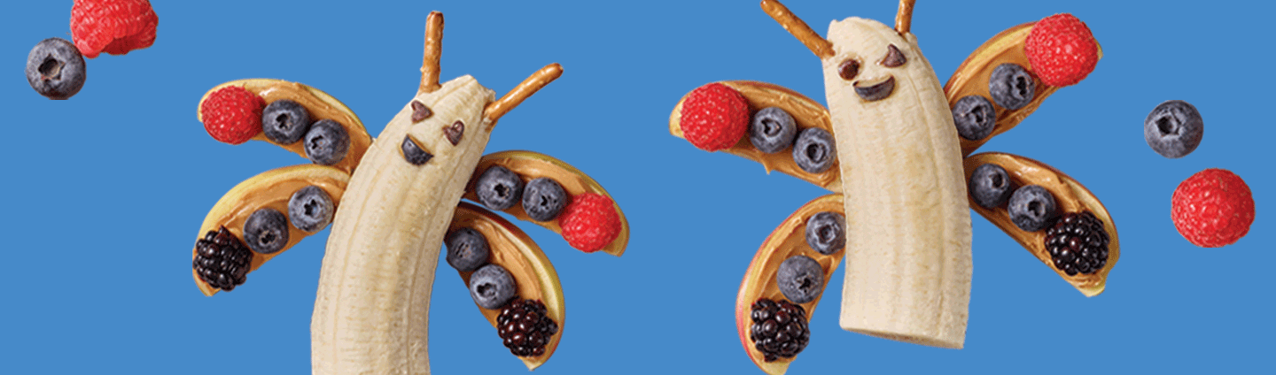 This Butterfly Snack is Bananas — Literally