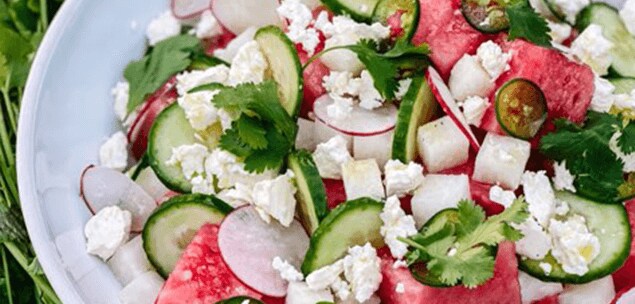 Watermelon and Feta Salad