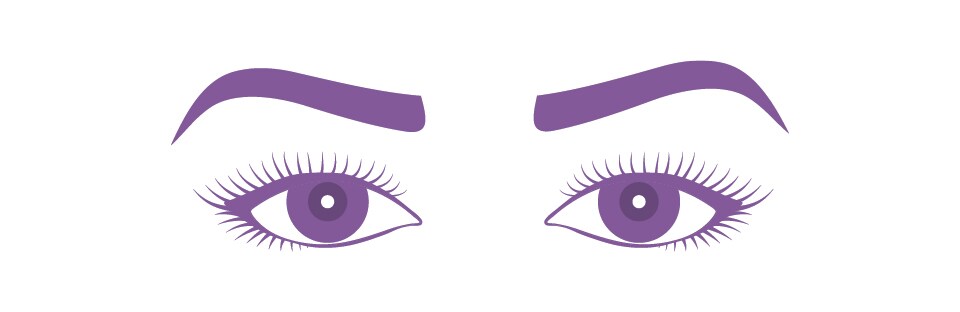Illustration Showing Hooded Eyes