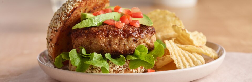 Turkey Quinoa Burger