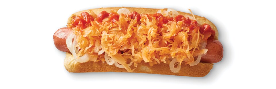 big apple hot dog