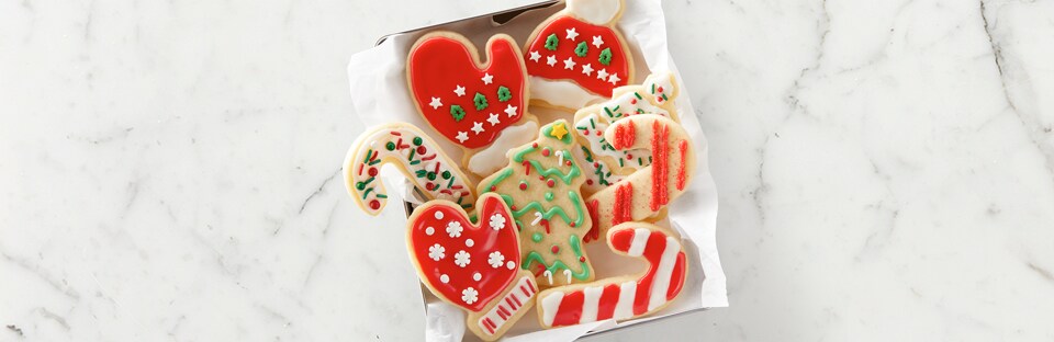 Sugar Cookie Cut-Outs with Quick Frosting