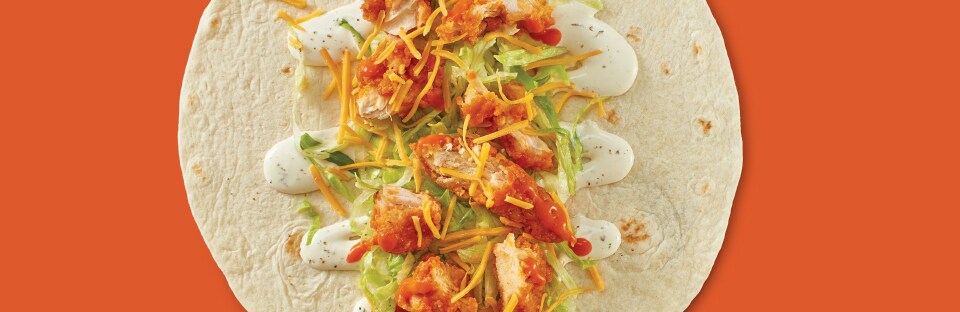 Buffalo Chicken Wraps