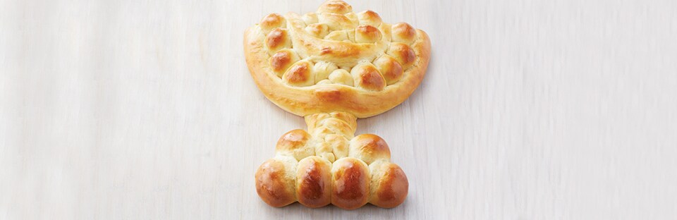 Menorah Challah Recipe