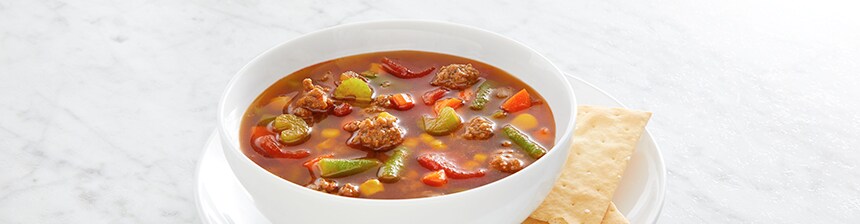 Ground Beef Vegetable Soup