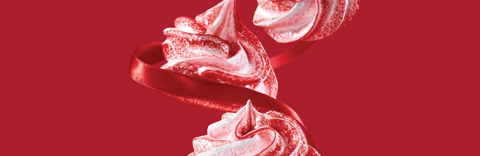 Peppermint Meringues