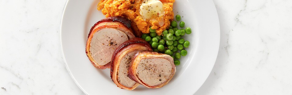 Bacon Wrapped Pork Tenderloin