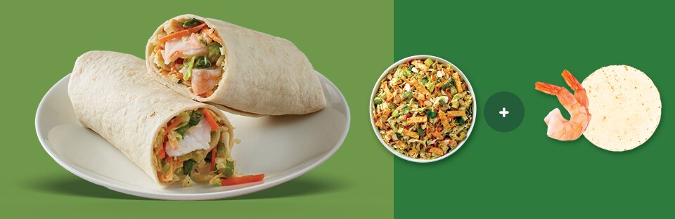 Asian-Style Wrap