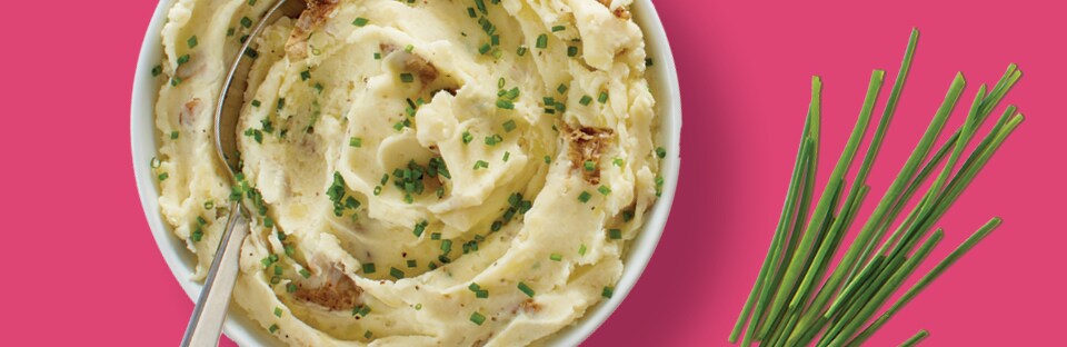 Buttery Mashed Potatoes with Chives