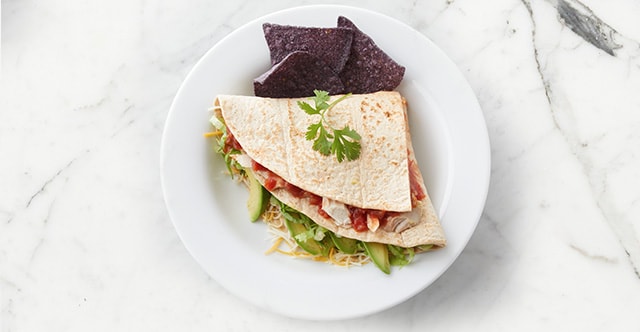 Fresh-fold Chicken Avocado Sandwich Wraps Recipe