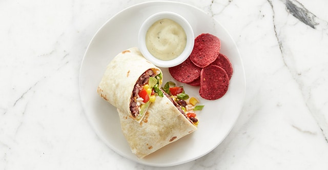 Vegan Mexican Bean Wraps Recipe
