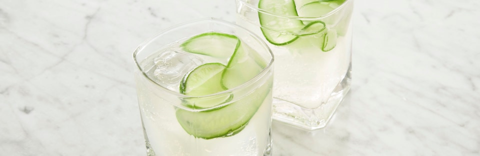 Cucumber Gimlet Mocktails