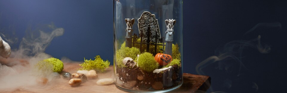 Ghostly terrarium