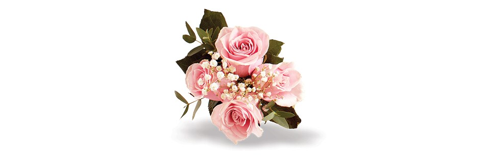 Pink Rose Corsage