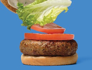 grilled burger