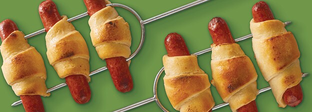Crescent Wrapped Hot Dogs
