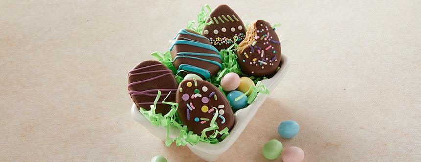 Chocolate Peanut Butter Easter Eggs