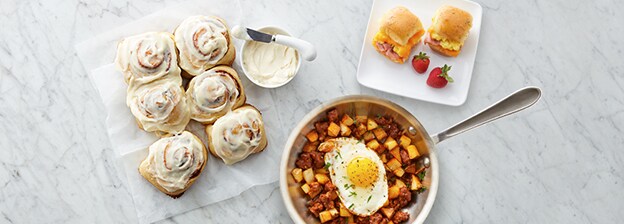 Brunch and breakfast recipe ideas.