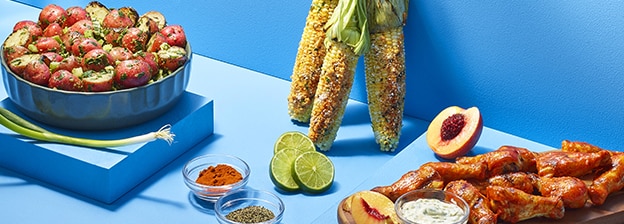 Summer grill out recipe ideas.