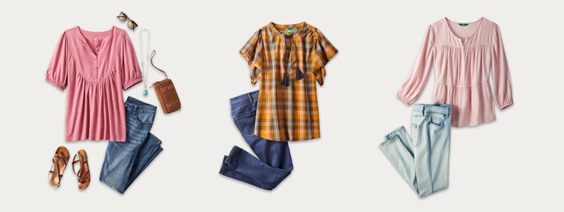 3 outfits for the new office