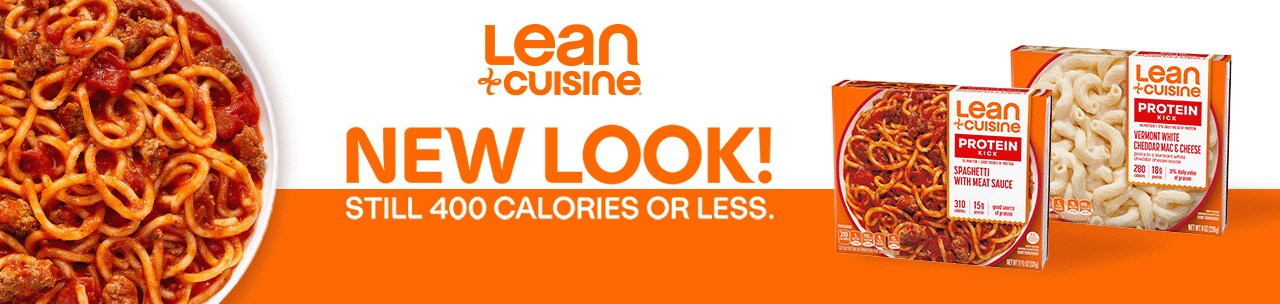 Lean cuisine new look still 400 calories or less