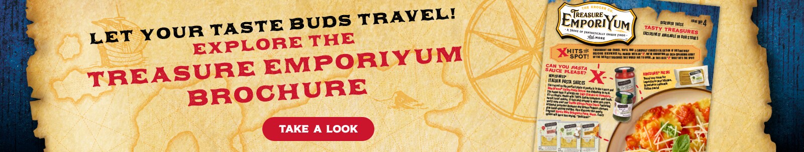Treasure EmporiYum – Travel the Brochure
