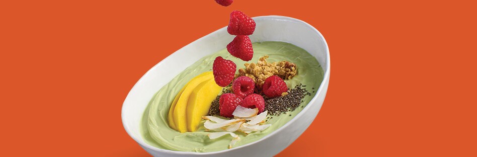  A Matcha Smoothie bowl