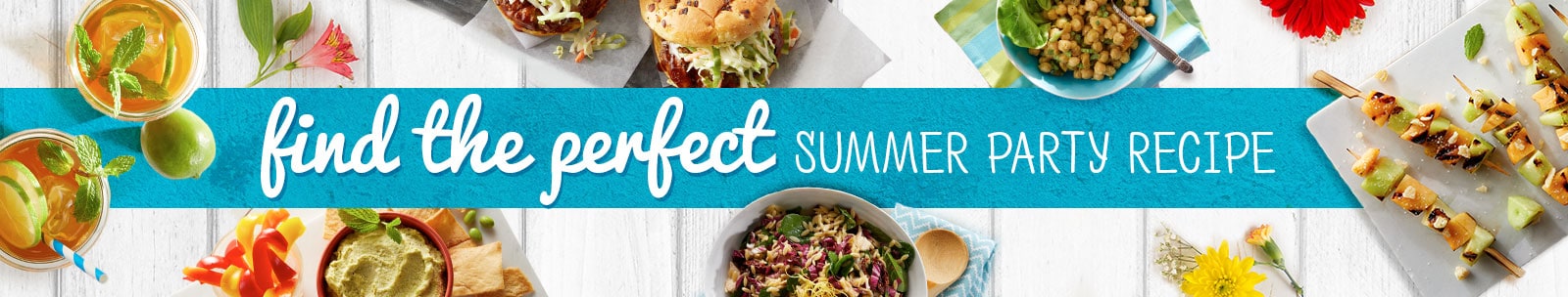 Find the perfect recipe for your party