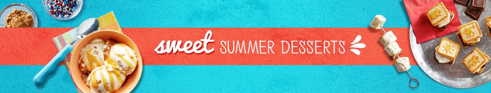 Treats for summer dessert