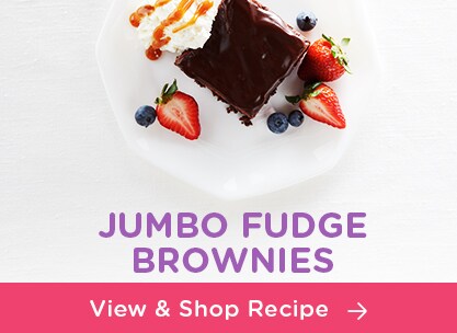 Jumbo Fudge Brownies Recipe