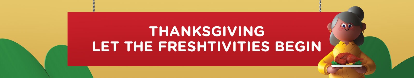 Thanksgiving Shop – Turkey, Sides, Desserts and Drinks