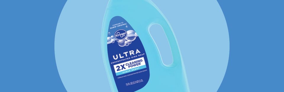Kroger Brand Ultra Concentrated Dish Soap