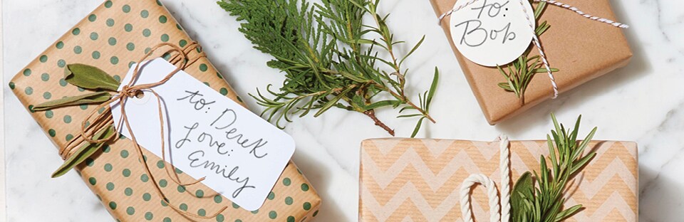 wrapped gifts