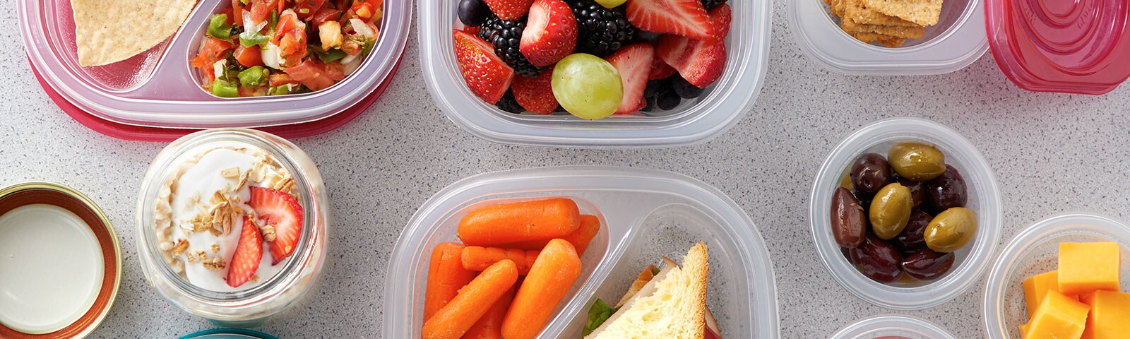 Food prepped in tubberware Food prepped in tubberware