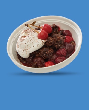 Chocolate Cherry Crisp