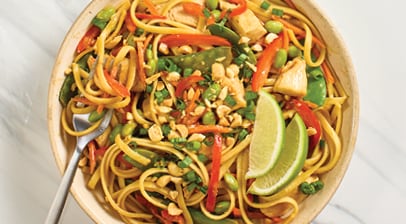 Thai-inspired Peanut Noodles