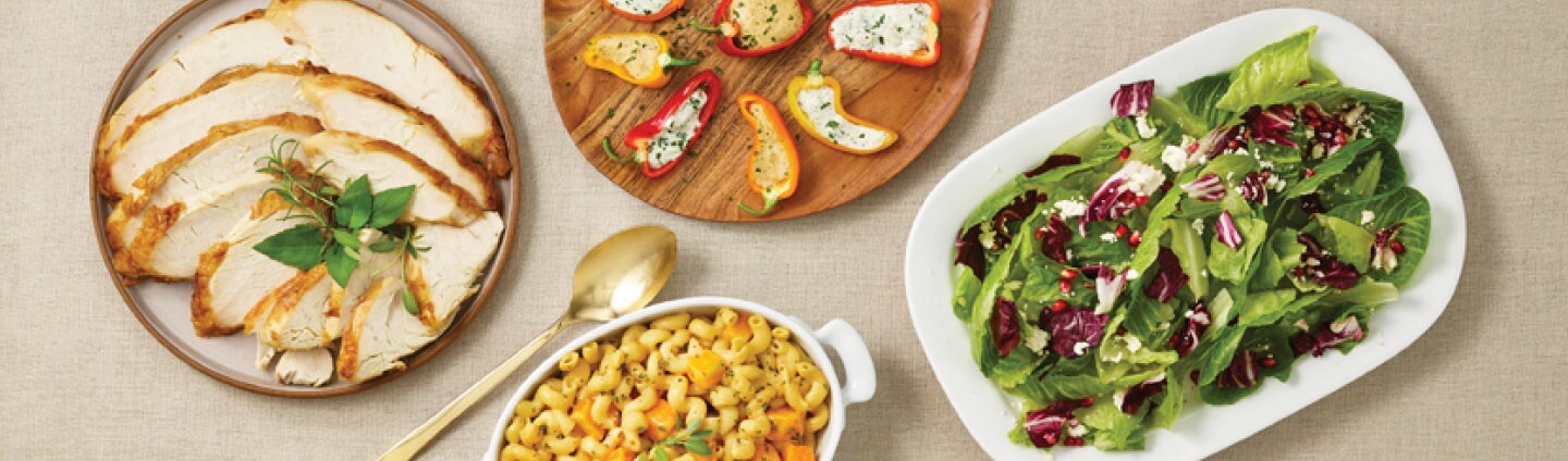 thanksgiving dishes on a table spread