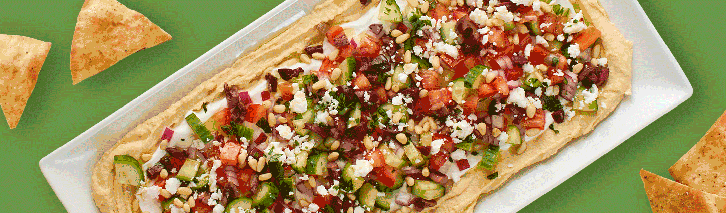 Layered Hummus Dip
