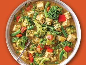 Spring Vegetable Curry with Coconut Milk