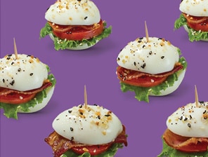 Deviled Egg BLT Sliders