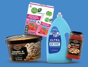 assortment of new products