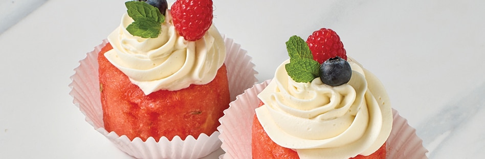 Watermelon Cupcakes